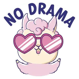 Лама без драмы sticker 9
