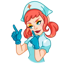 Милая медсестра sticker 12