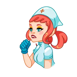 Милая медсестра sticker 4