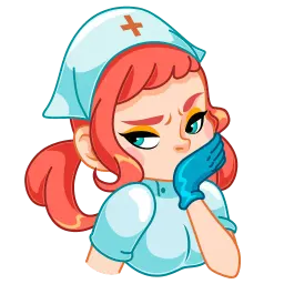 Милая медсестра sticker 7