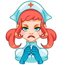 Милая медсестра sticker 8