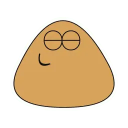 Cute Pou sticker 3