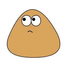 Cute Pou sticker 10