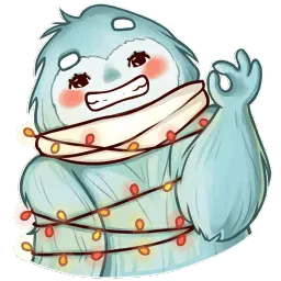 Cute Yeti sticker 6