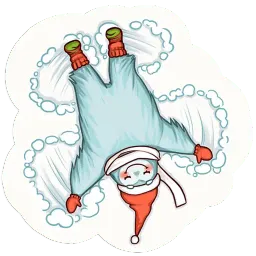 Cute Yeti sticker 8