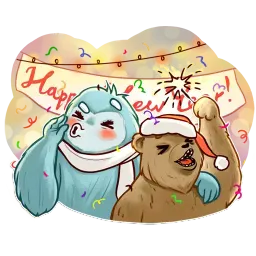Cute Yeti sticker 9