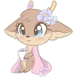 Deer🌸(@Valeria_Fills_art) sticker 12