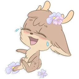 Deer🌸(@Valeria_Fills_art) sticker 4