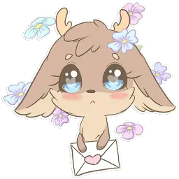 Deer🌸(@Valeria_Fills_art) sticker 5