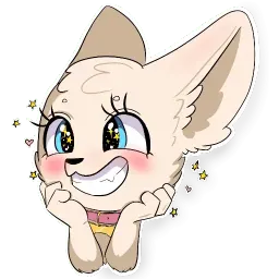 Лисичка Фенек Telegram sticker pack