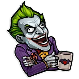Герои и злодеи DC Telegram sticker pack