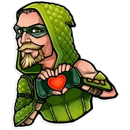 Герои и злодеи DC sticker 2