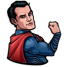 Герои и злодеи DC sticker 12