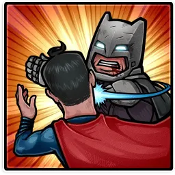 Герои и злодеи DC sticker 7
