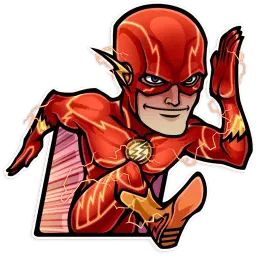 Герои и злодеи DC sticker 8