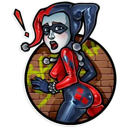 Герои и злодеи DC sticker 10