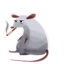 Да, я крыса sticker 9