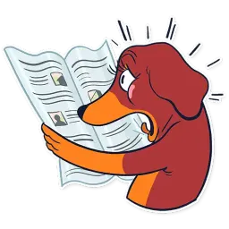 Dachshund Jones sticker 12