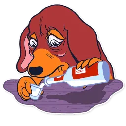 Dachshund Jones sticker 3