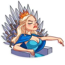 Daenerys Targaryen sticker 11