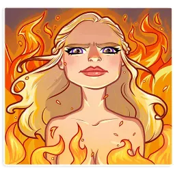 Daenerys Targaryen sticker 12