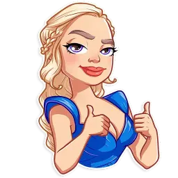 Daenerys Targaryen sticker 4