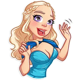 Daenerys Targaryen sticker 5