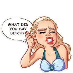 Daenerys Targaryen sticker 7