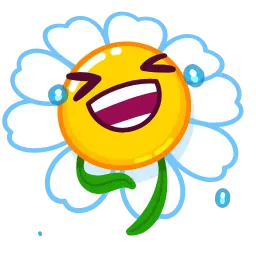 Ромашка Дэйзи Telegram sticker pack