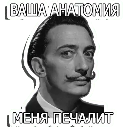 Сальвадор Дали (@I_AM_ARTIST) sticker 3