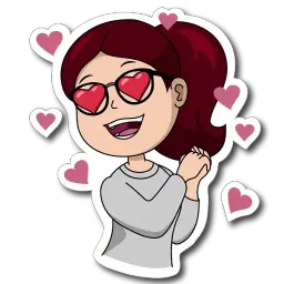 Dasha&Oksana sticker 8