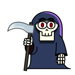 Мистер Смерть sticker 3