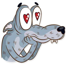 Dear Wolf sticker 11