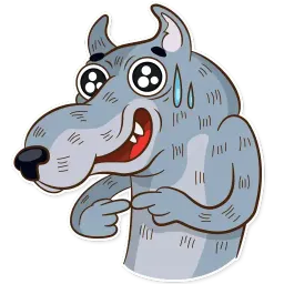 Dear Wolf sticker 5
