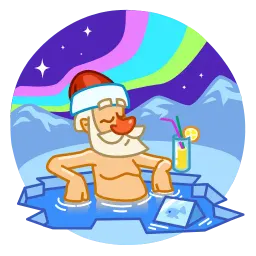 Дед Мороз sticker 9