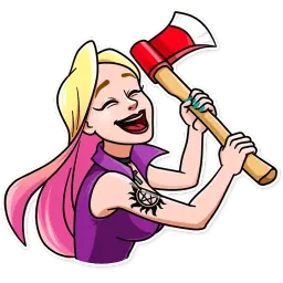 День демонов Telegram sticker pack