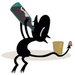 Чёртик Alex sticker 10