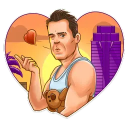 Die Hard sticker 2