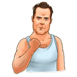 Die Hard sticker 11