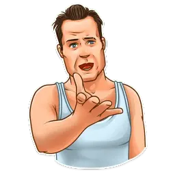 Die Hard sticker 12