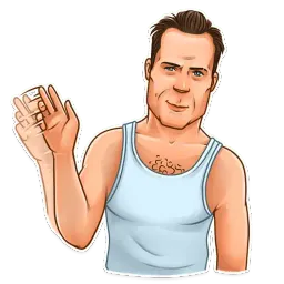 Die Hard sticker 5
