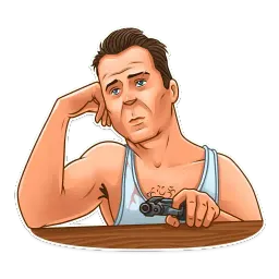 Die Hard sticker 7