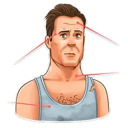 Die Hard sticker 9