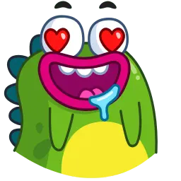 Динозавр Дино sticker 12