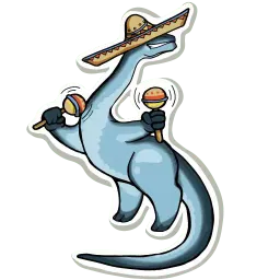 Диплодок Рэй sticker 12
