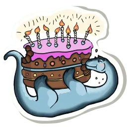 Диплодок Рэй sticker 10