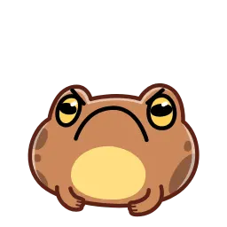 Недовольная Жаба sticker 11