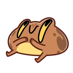 Недовольная Жаба sticker 6