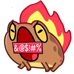 Недовольная Жаба sticker 8