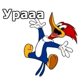 Дятел Вуди :: @animesticks sticker 11